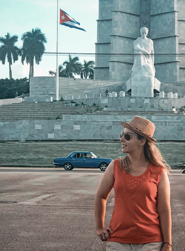 Plaza de la Revolución con Memorial a José Martí de fondo. La Habana, Cuba