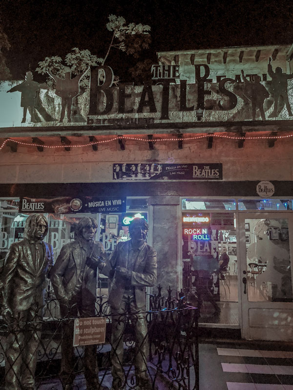 Bar Los Beatles. Varadero, Cuba