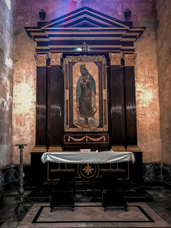 Virgen de Guadalupe - Catedral de la Habana