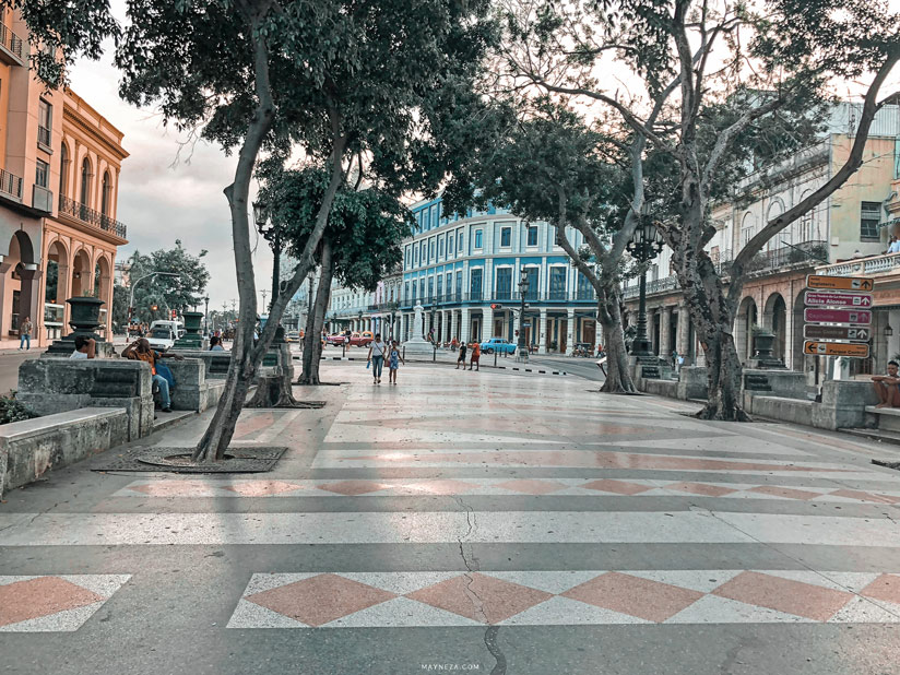 Paseo de Martí - Paseo del Prado, la Habana, Cuba