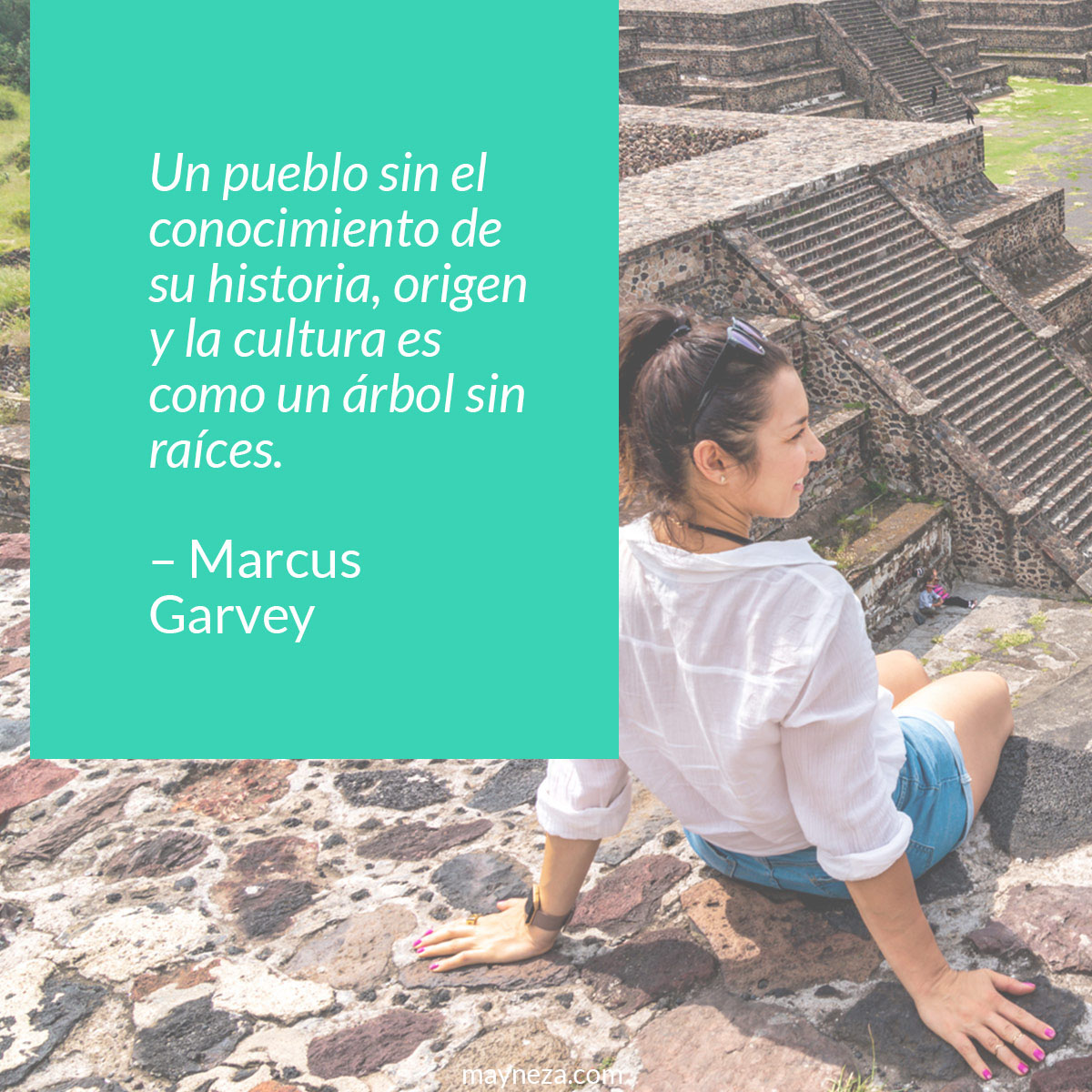 frases de motivacion para estudiantes - Un pueblo sin el conocimiento de su historia, origen y la cultura es como un árbol sin raíces. – Marcus Garvey