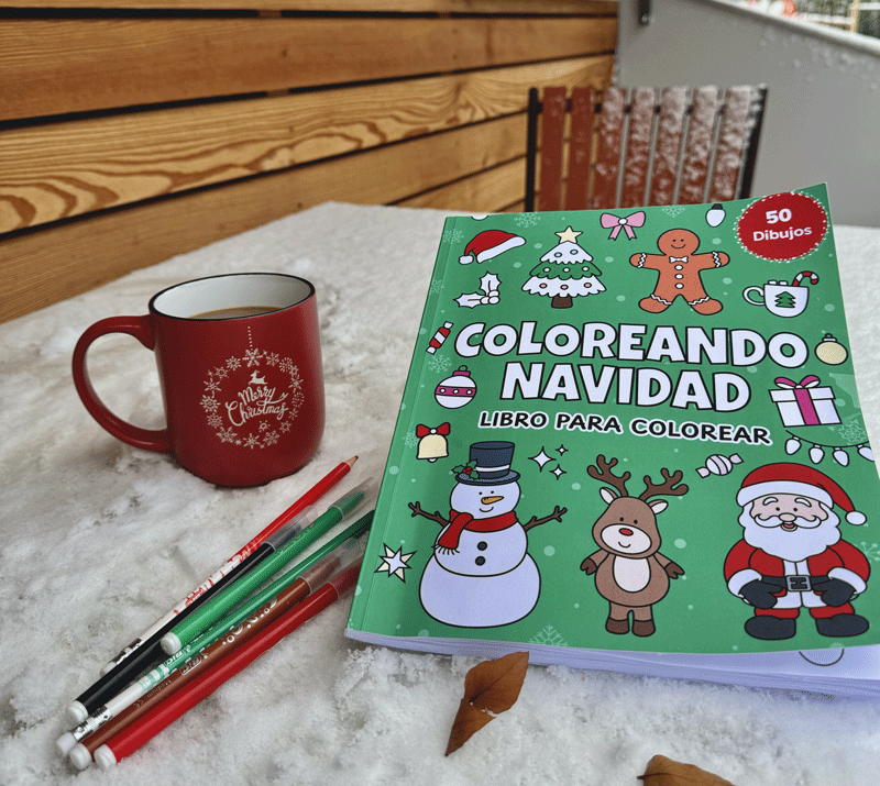 coloreando navidad dibujos de navidad para colorear libro de navidad para colorear gnomos navideños para colorear
