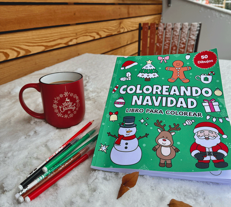 coloreando navidad dibujos de navidad para colorear libro de navidad para colorear gnomos navideños para colorear