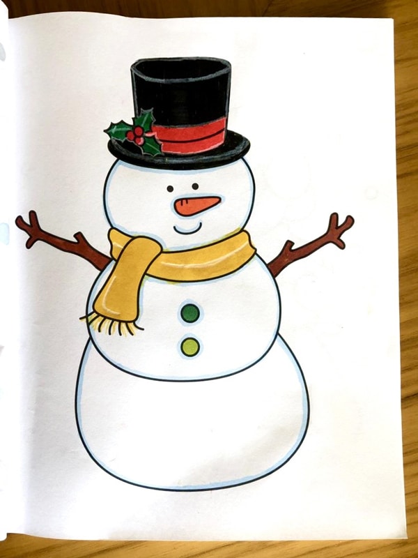 dibujos de navidad para colorear libro de navidad para colorear muñeco de nieve para colorear