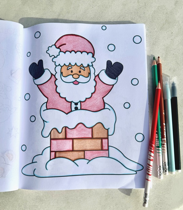 dibujos de navidad para colorear libro de navidad para colorear