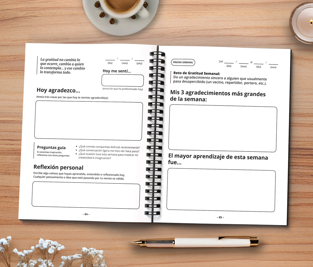 Mi Diario de Gratitud Mayneza