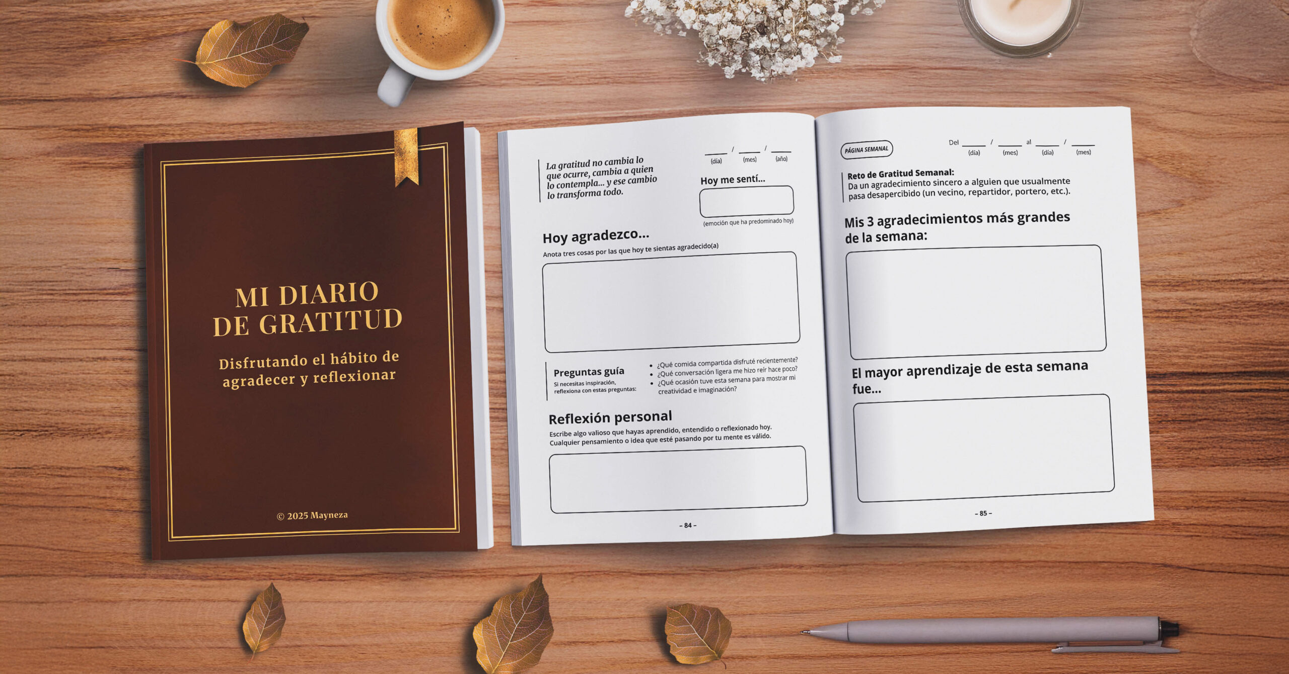 el mejor diario de gratitud