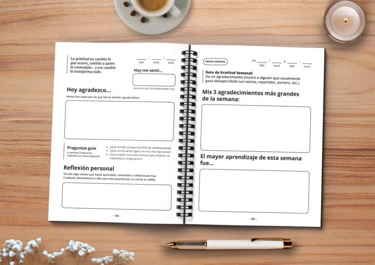 Mi Diario de Gratitud Mayneza